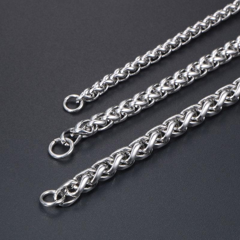 Мужская цепочка Keel Single Chain из нержавеющей стали Цепочка для пары Ключица Ожерелье Ювелирные изделия Подарок