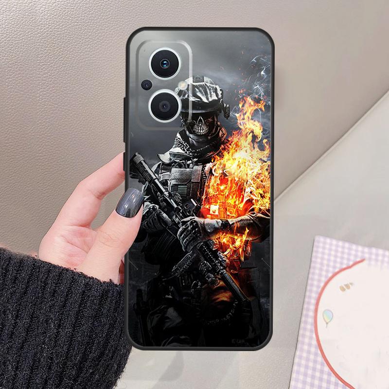 Чехол для телефона Army Soldier Special Forces Funda для OPPO Reno 13 11 12 14 Pro 13F 14F 12F 11F 7 8 Lite OPPO Find X5 X6 X8 X9 Pro