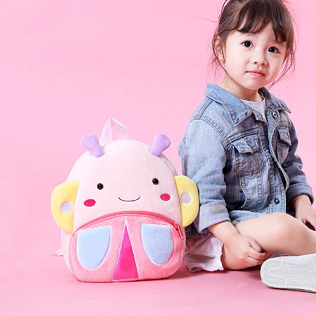 Детский плюшевый рюкзак для девочек, детский школьный рюкзак, милый рюкзак, маленький дорожный рюкзак