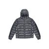 Solid Color Hooded Sports Cotton Jacket Winter Men Jacket Dark-Gray GV5330