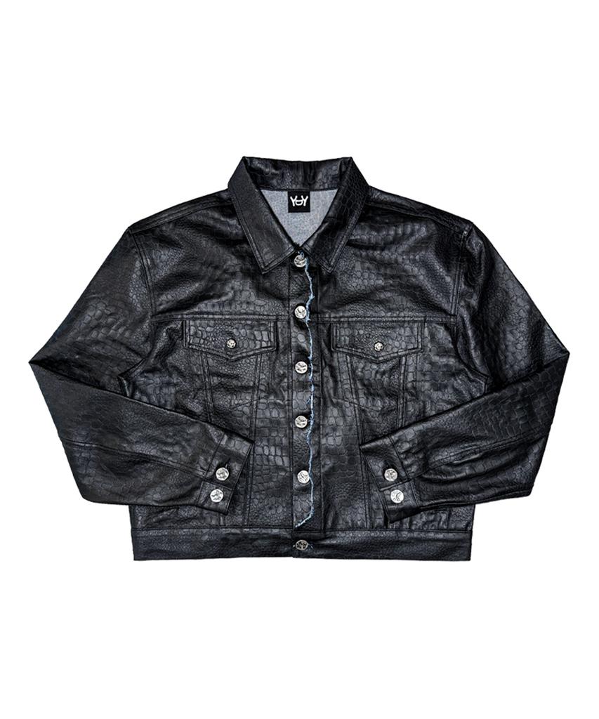 Dirtyidea Dirty Line #016 - Scarred Python Trucker Jacket