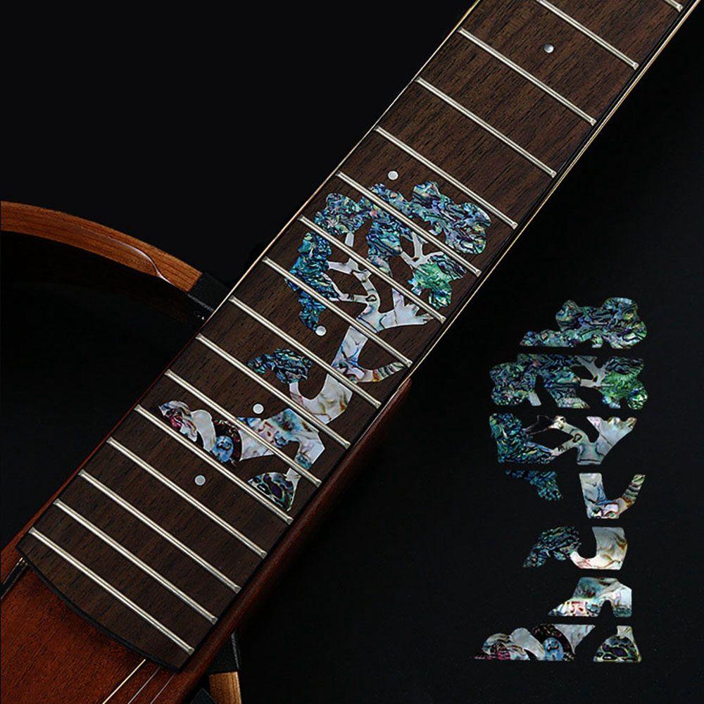 Decorations Ultra Thin Stickers Guitarra Accessories Fretboard Sticker Cross Inlay Decals