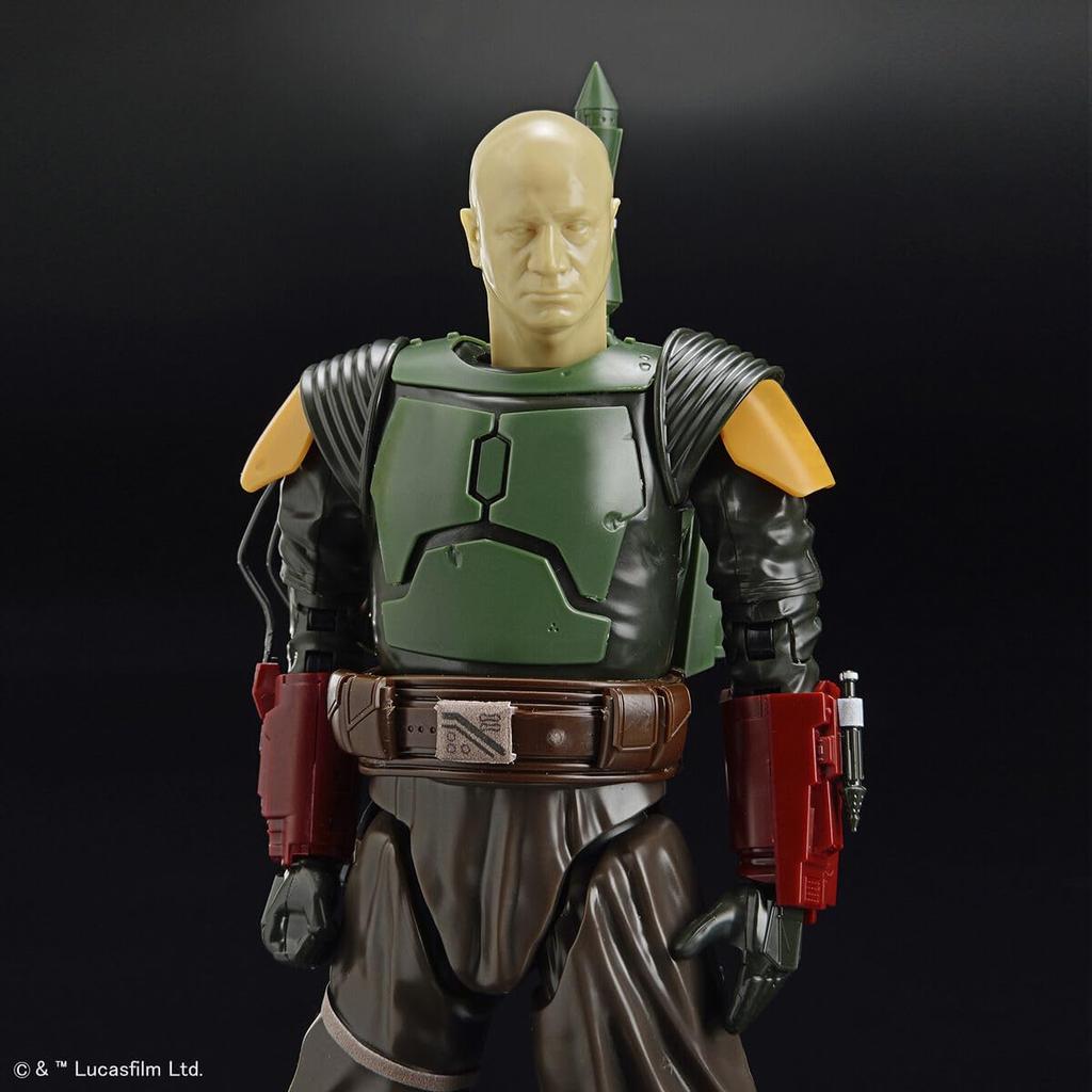 Star The Mandalorian The Boba Fett Scale Plastic Model Wars (STAR WARS Mandalorian) 1/12 Color-coded
