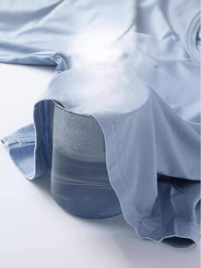 Детский модальный пижамный комплект - Летний легкий, с круглым вырезом, с длинными рукавами и брюками для мальчиков и девочек.