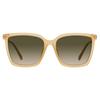 Women S Square SunGlaSSeS Totta  G Fwmha Nude Gold 56mm Fwmha