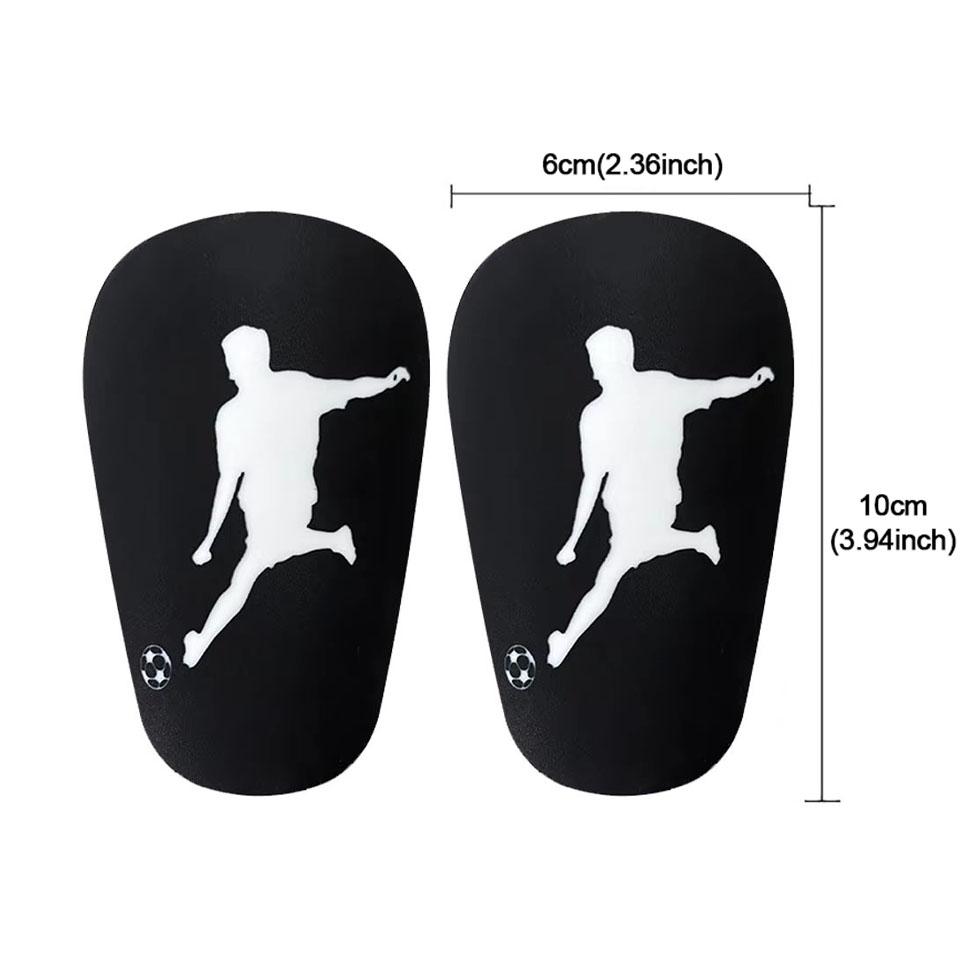 Loogdeel Mini Shin Pads Износостойкие амортизирующие щитки для голени для тренировок по футболу Футбольные тренировочные щитки для голени