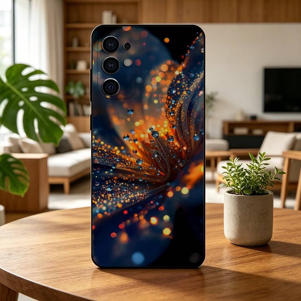 Glow in the dark Butterfly Gift Phone Case For Samsung S25,S24,S21,S22,S23,S30,Ultra,S20,Plus,Fe,Lite,Note,10,Black Cover