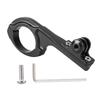 Q Shape Aluminium Alloy Bike Bicycle Holder Handlebar Mount Adapter for Gopro 3 4 5 6 7Black