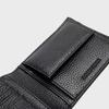 Emporio Armani Простой Логотип Повседневный Портативный Кожаный Кошелек Мужской кошелек Черный EM003591-AF19355-UC001