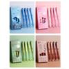 4PCS/Set 0.5mm Blue/Black Ink Erasable Pen Press Type Ballpoint Pen Creative Gel Pen  Student