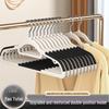 Non-Slip Anti-Bulge Clothes Hangers with Shoulder Protection for Wardrobe Drying Racks