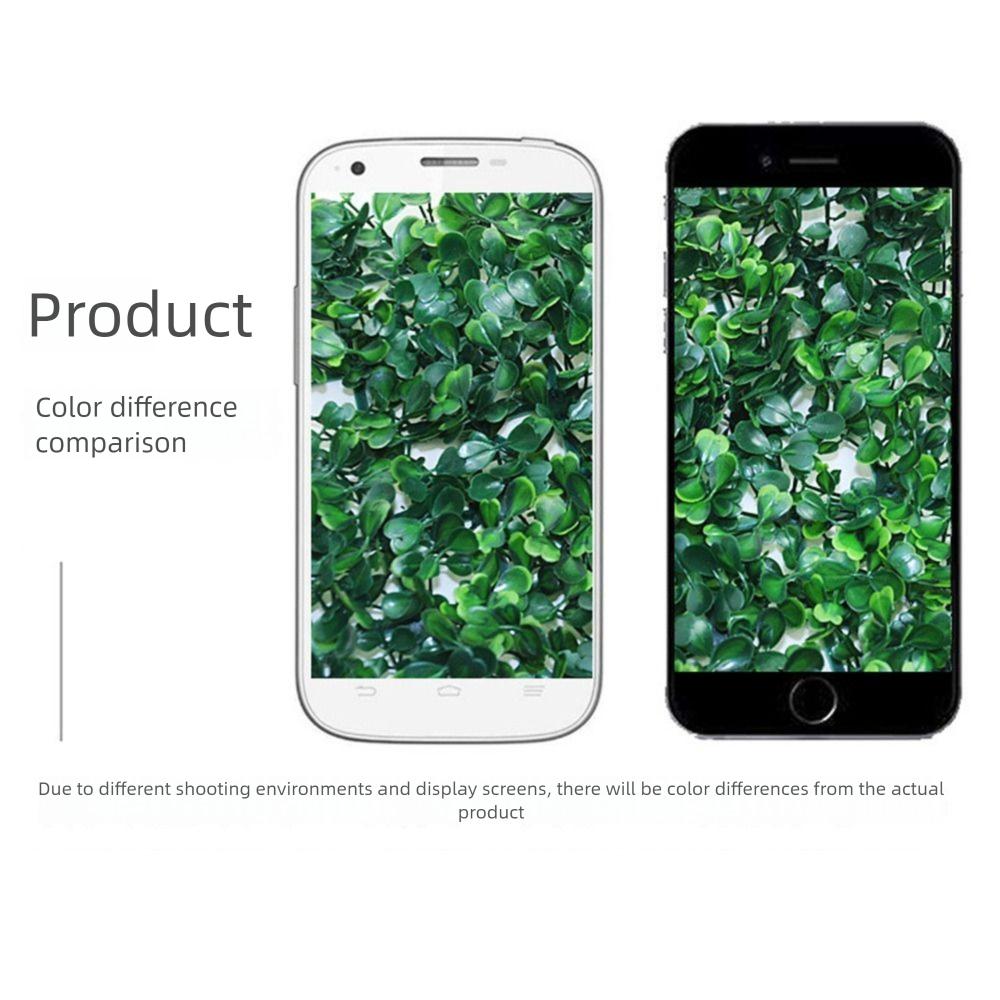 DIY Simulation Flower Plant Sheet Eternal Life Artificial Grass Backdrop Wall  Home Garden Fence