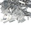 100 Pieces 0.15x20x4mm H type Nickel Plated Steel Strip Tabs Suitable for Battery Spot Welder High Tensile Tension