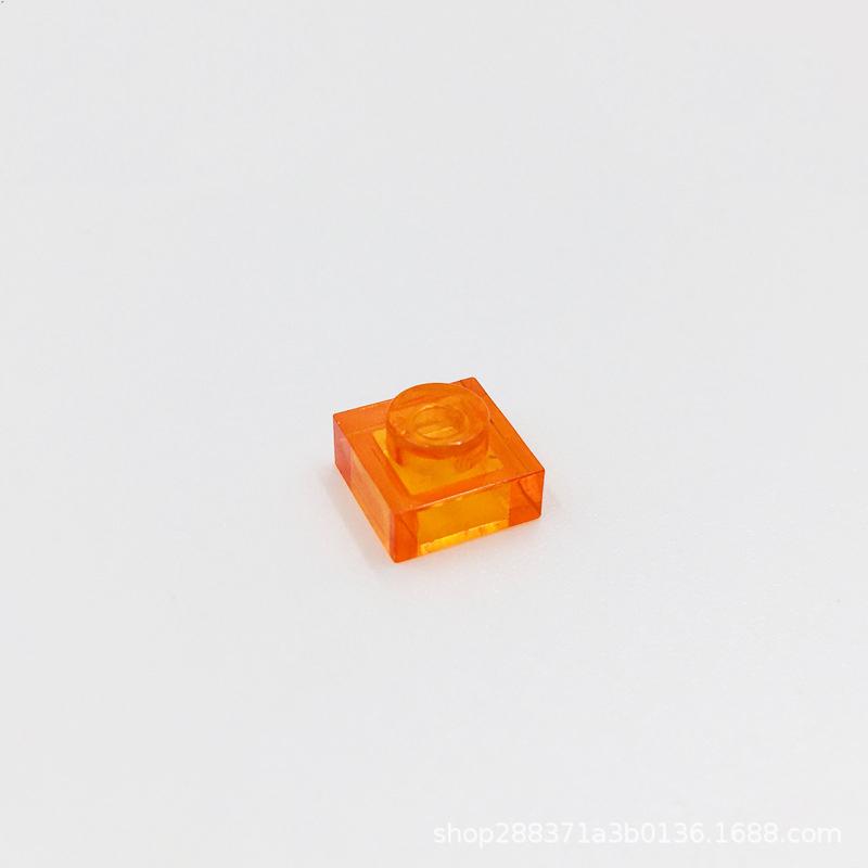 100 шт./лот Детали MOC 3024 Пластина 1x1 Совместимые Кирпичики DIY Сборка Строительные Блоки Частица Детская Головоломка Мозговая Игра Подарок