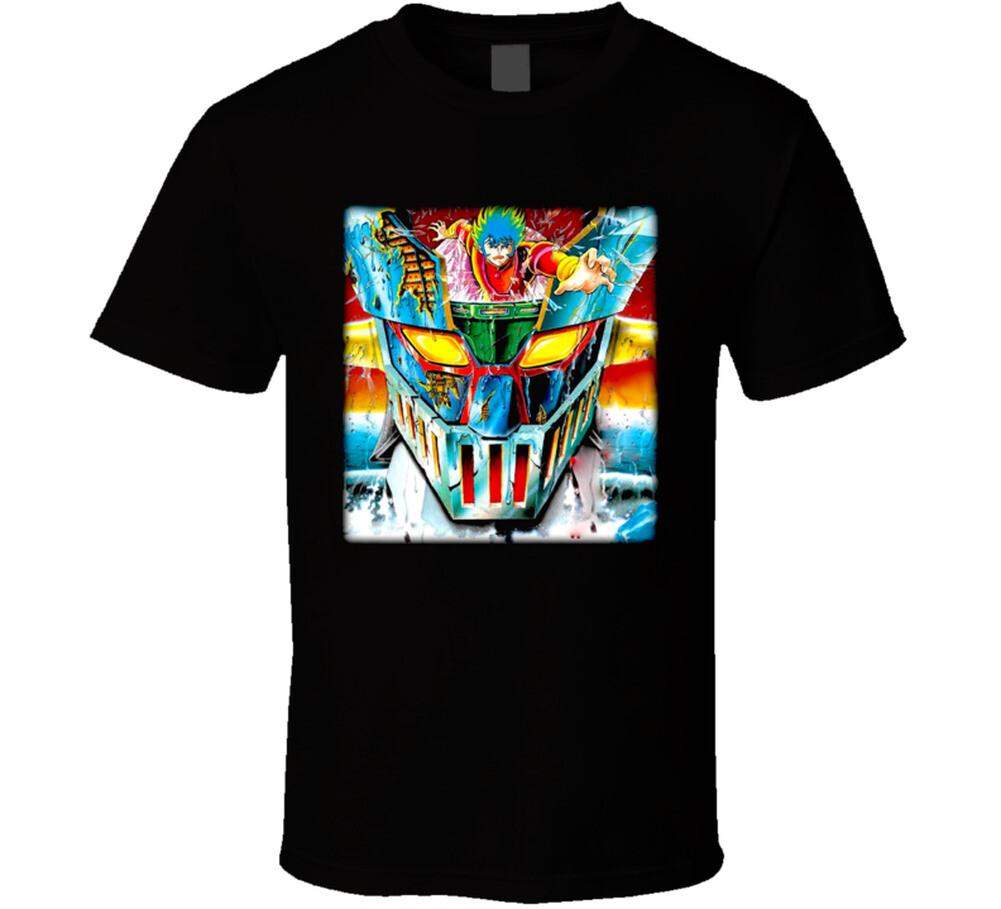 Mazinger Z Battered T Shirt Mens Womens Tees Top