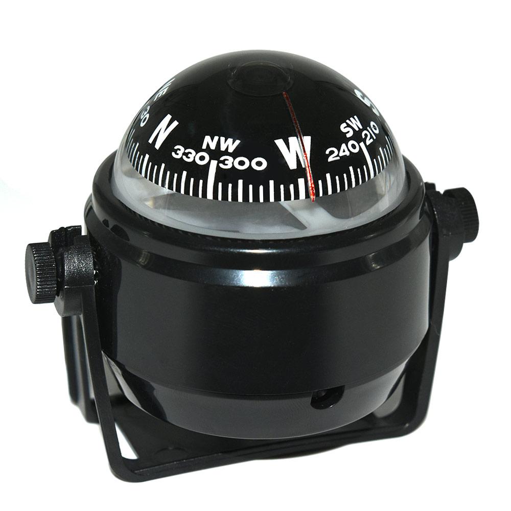 Navigation Car Compass For Marine Car Boat Pivoting Electronic LED Light Guide Ball Vehicle Navigation Tool Compass Accessories