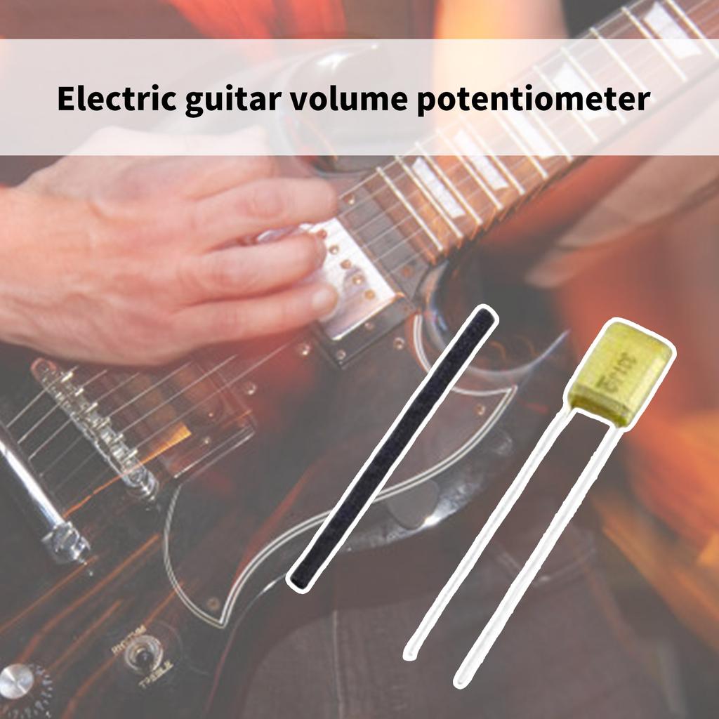 Электрогитара Громкость Treble Bleeds Kits Потенциометр Гитара Громкость Потенциометр Электрогитара Аксессуар