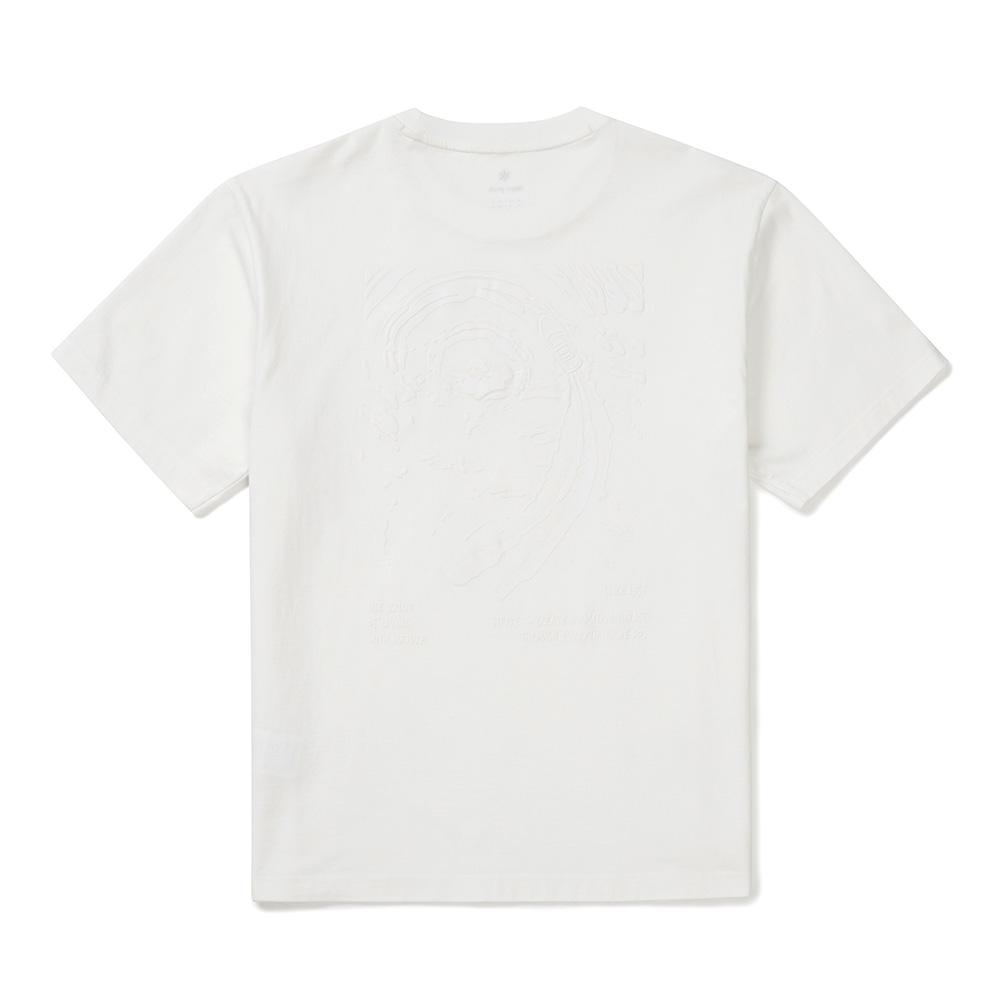 [Snowpeak] Cotton Foam Graphic Short Sleeve T-shirt Off White (S25MMFTS66)