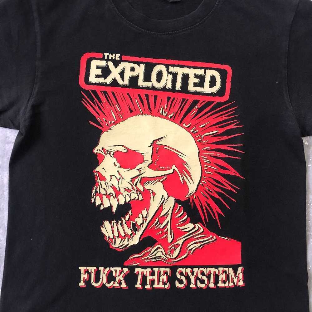 Футболка унисекс из хлопка The Exploited Fk The System, все размеры BO763