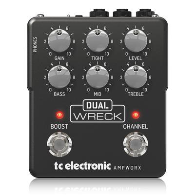 Гитарный предусилитель TC Electronic TC Ampworx Technology 2ch Design Independent Boost Celestion Official IR Headphone Out High Gain Model DUAL WRECK PREAMP