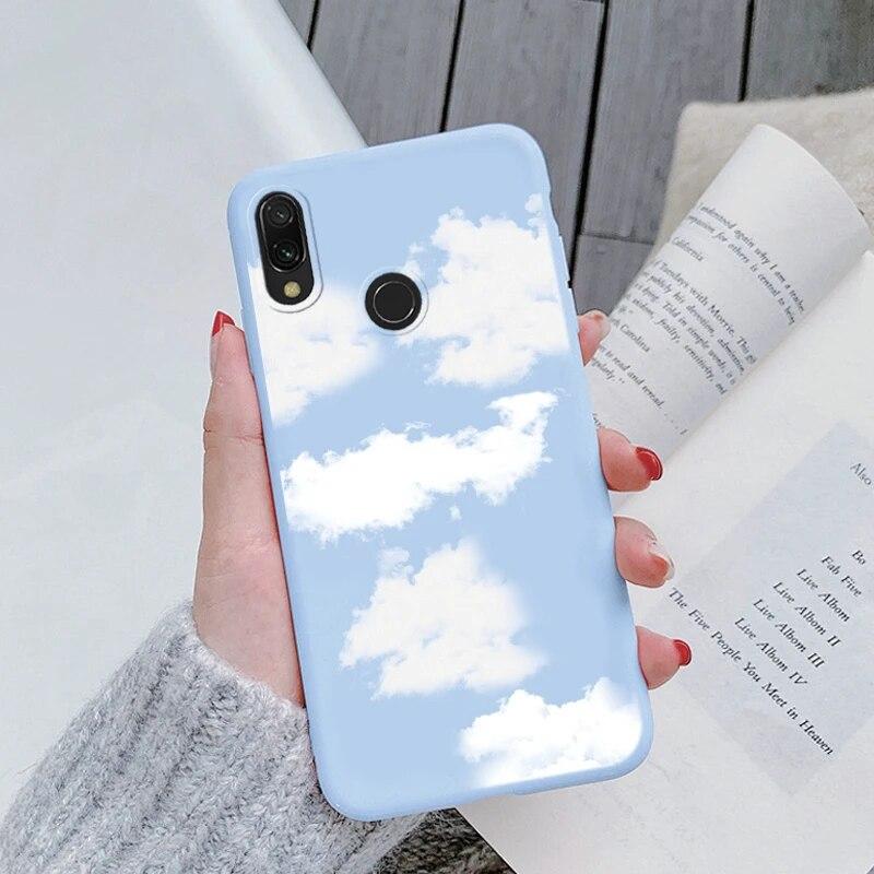 Redmi Note 7 Pro 7S Funda Rainbow Heart Vintage Flowers Leaves Чехол для телефона Мягкий силиконовый чехол-бампер для Xiaomi Redmi Note 7 Противоударная защитная сумка