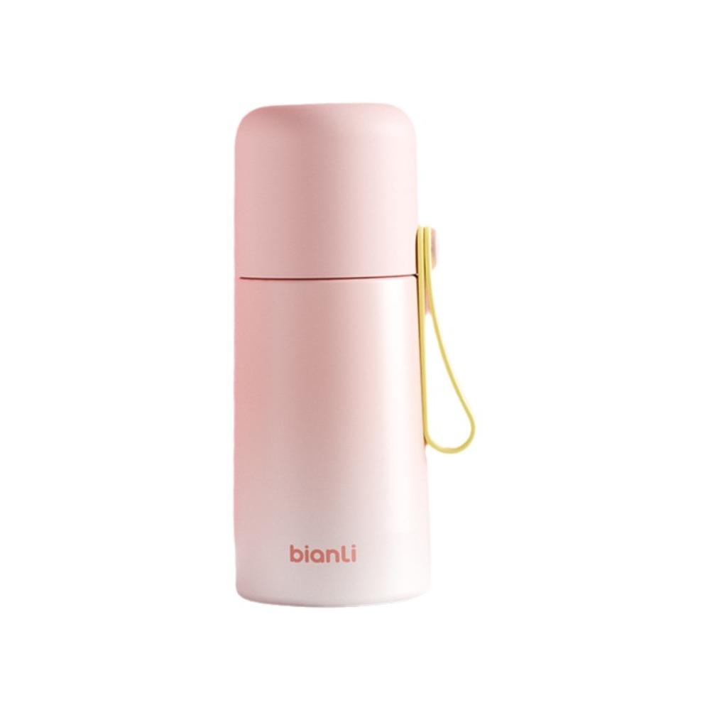 Creative Gradient Design Thermos Cup Leak-Proof High Appearance Insulated Cup Stainless Steel Double Lid Cup Daily Use