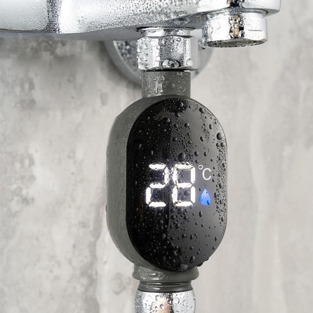 Умный счетчик Ванная комната Светодиодный дисплей 0℃-99℃ Домашний Вода Душ Термометр Вода Точное измерение температуры Монитор Измеритель