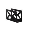 Black Metal Tissue Holder Envelope Design Paper Holder Tissue Storage Box  Office