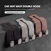 D1-Suede Car Rear Front Seat Storage Bag Suede Double Head Hook For Benz AMG A C E S G Class W201 W210 W108 W204 W205 W203