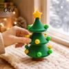 Interactive Holiday Toy 3D Printed Dancing Christmas Tree, Rotating Twisted Tree Desktop Stress Relief Desk Toy, Mini Tabletop Decoration, Xmas
