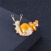 1Pc Charm Cute Snail Brooch Creative Personality Pin Fashion Trend Jewelry Accessories Party Birthday Festival Gift Souvenir