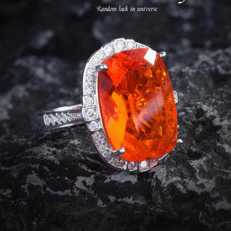 BELLA BOX Тяжелое тяжелое каратное ожерелье с подвеской из высокоуглеродистого камня в стиле ретро, роскошное кольцо Fanta, цветное сокровище, серьги