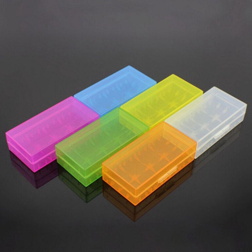 Coloful Battery Case 4 AA AA Battery Holder Storage 18350 Battery Holder
