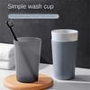 Простые стаканчики для ополаскивателя полости рта с зубной щеткой, прочные матовые бытовые пластиковые стаканчики для ополаскивателя полости рта, многоцелевые, большой емкости, для питья