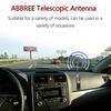27 МГц BNC Утолщенная Телескопическая Штыревая Антенна для CB Ручных Трансиверов - 1,3 м Раскладная Беспроводная Радиостанция Walkie-Talkie