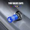 5PCS Aluminium Car Tire Valve Stem Caps Cover For Citroen C5X C6 DS C3-XR C4L C4 C1 C5 C6 VTS C-ELYSEE Auto Accessories amb123