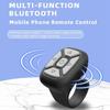 Wireless Bluetooth Remote Control Ring Mobile Selfie Lazy Instant Music Tiktok Video Phone Bluetooth Controller For Xiaomi Apple
