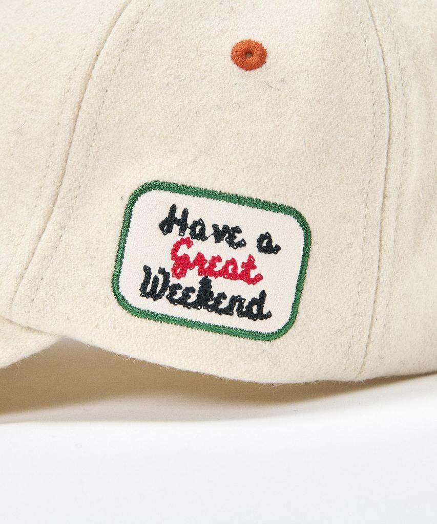 [Munsingwear] Cap, Character Design, Flannel Material, One-Touch Buckle, Cute, Golf, MG4FCP20L, Women's, WH00 (White)