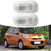 For Nissan March Micra 2002-10 LED Turn Signal LED Side Repeater Car Turn Signal Replacement Perfect Fit Reliable