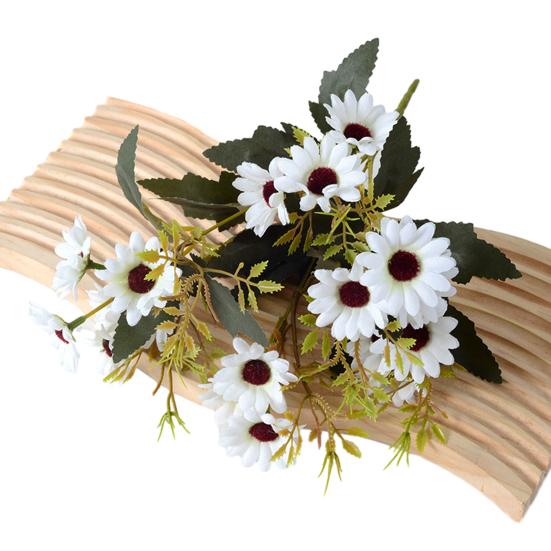 Искусственные цветы 18 букетов Букеты из искусственного шелка Весенние поддельные полевые цветы со стеблем для вазы кашпо Цветочные композиции Центральные элементы стола