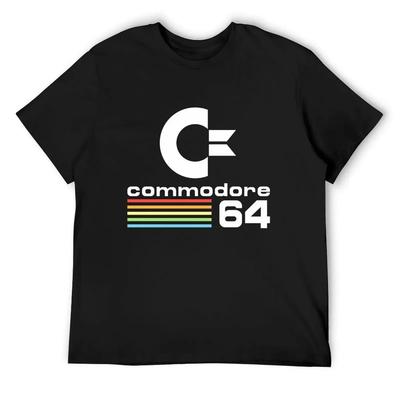 Футболка Commodore 64 винтажная одежда кастомная Мужская футболка Футболки оверсайз одежда для мужчин
