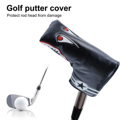 Чехол для клюшки для гольфа, пылезащитная бархатная подкладка, износостойкий изысканный узор, водонепроницаемый чехол для головки клюшки для гольфа из искусственной кожи, защита для клюшки для гольфа