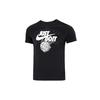 Just Do It Logo Print Crew Neck T-Shirt Men Tops Black DR7640-010