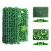 Artificial Plant Wall Mat Fence Greenery Panel Decor Foliage Hedge Grass 60x40cm