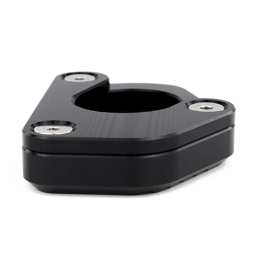 Motorcycle Foot Stand Pad Kickstand Side Pad Stand Enlarge Extension Fit For Kawasaki Ninja 650 Z650 2020-2024 Z650RS 2022-2024