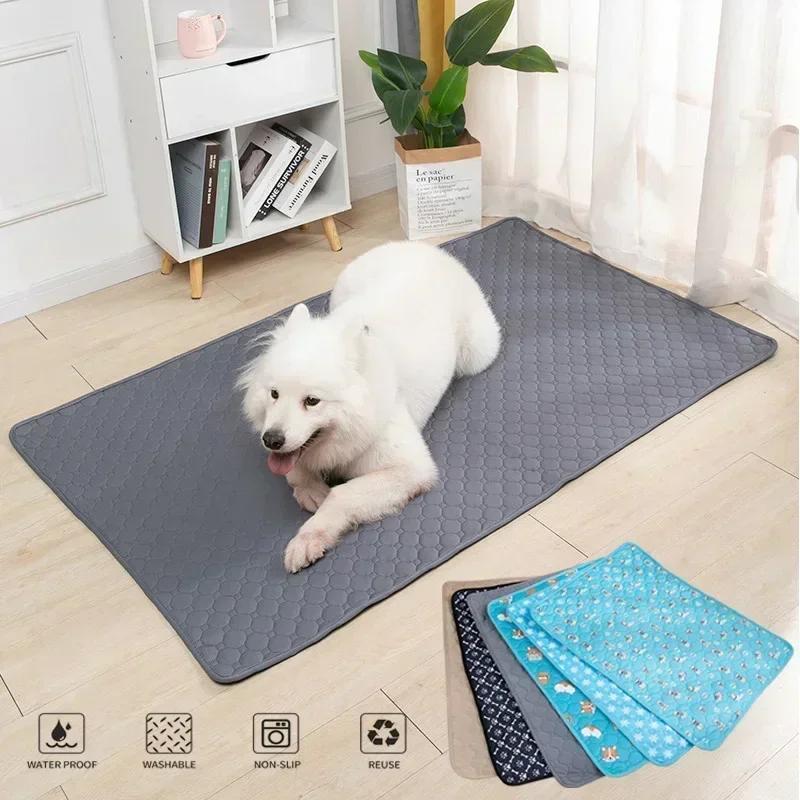 Eco-Friendly Washable Dog Pee Pads, Non-Slip Reusable Puppy Training Mats for Beds & Car Seats, Premium Pet Supplies