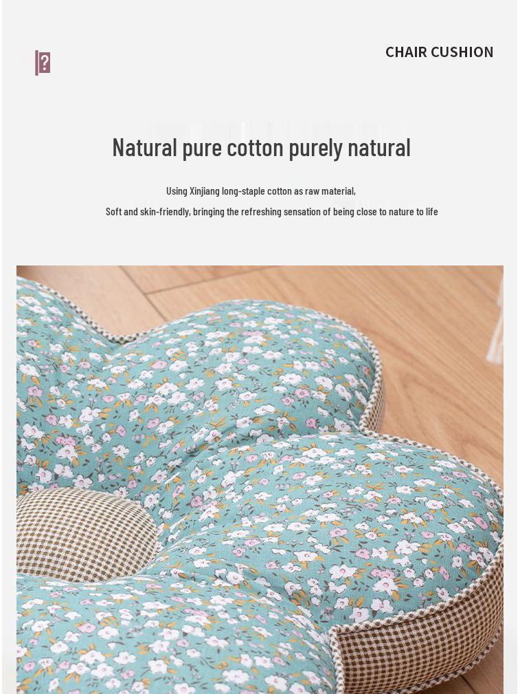 Корейская подушка с цветком сливы: Подушка для сна из 100% хлопка для офиса и спальни