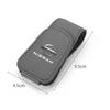 CIZQOI1 Car Sunglasses Holder Magnetic Leather Clip Card Holder For Nissan sentra Serena maxima Versa Micra rogue tiida x-trail NV200