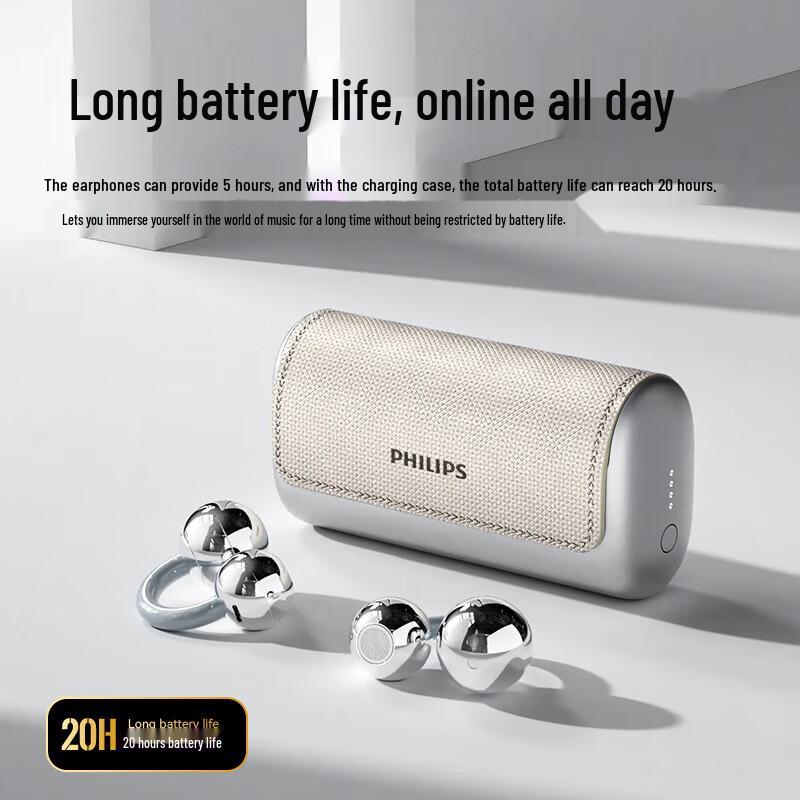 Беспроводные наушники-клипсы Philips TAQ5020 с открытой конструкцией