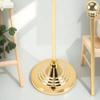 Stable Desktop Flag Holder Made of Heavy Duty Metal with Bright Round Base for Small Flags Office Home Meeting Room Flag Stand
